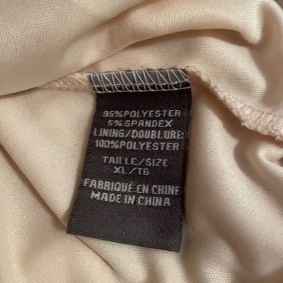 SUZY SHIER Silver Sequined Long Sleeve Top Size XL - Picture 4 of 6